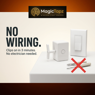 No Wiring. Ever.